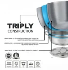 Casa CST-CR 24 Casserole, 5.200 Liters Triply