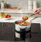 Casa CST-S14 Sauce Pan without Lid Triply, 1.100Liters