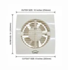 casa EV03 8 ventilation fans