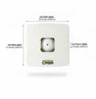 casa ev04 8 ventilation domestic exhaust fan white
