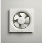 6 inch square exhaust fan 1350 rpm white