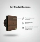 casa fresh pro 6 ventilation fan wood