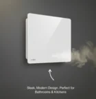 casa fresh pro mirror finish 6 White Ventilation fan