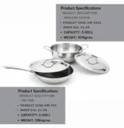 casa shallow kadhai combo sw-sk24 sw f24 Triply