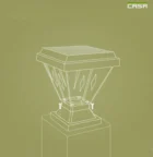 Casa Chiti led solar gate light