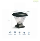 Casa Chiti led solar gate light