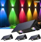 Casa Figo Warm RGB led Solar Wall Light